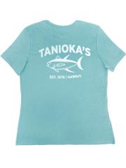 Tanioka's ESTABLISHED 1978 Women's T-Shirt Lagoon