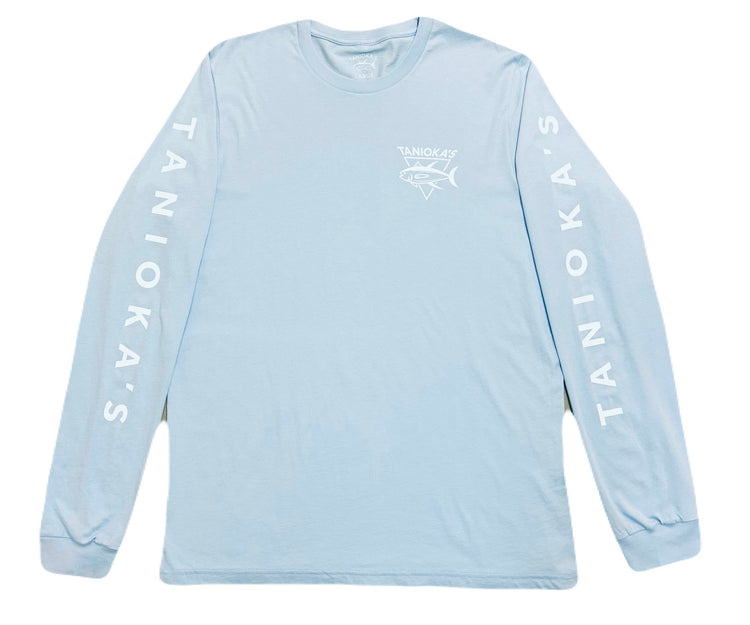 TANIOKA'S NEW Long Sleeve T-Shirt Baby Blue