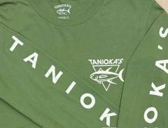 TANIOKA'S NEW Long Sleeve T-Shirt Olive