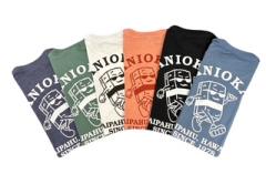 Tanioka's Musubi Man T-Shirt Slate