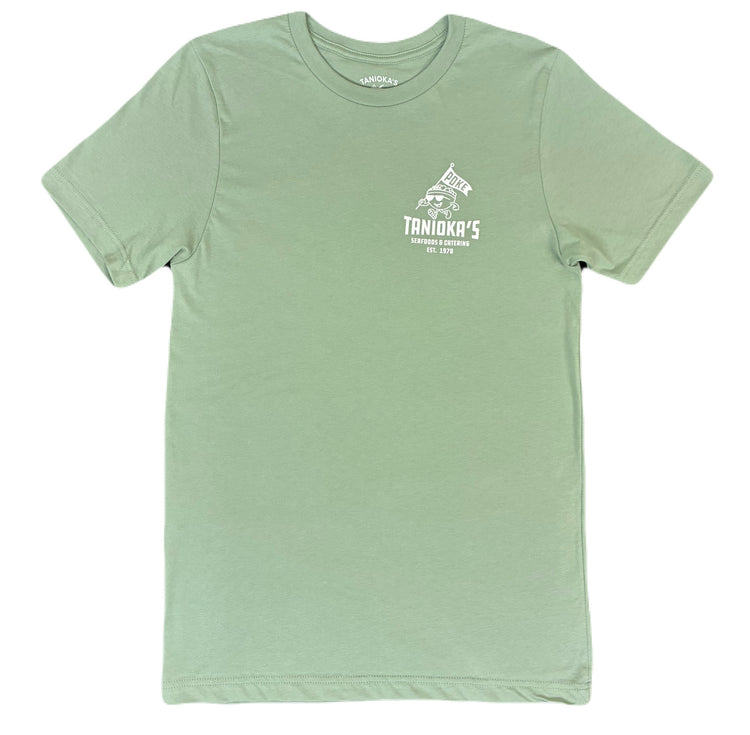 Tanioka's Poke Bowl Character T-Shirt Sage