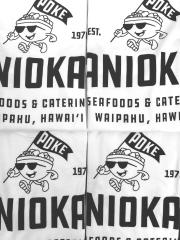 Tanioka's Poke Bowl Character T-Shirt White