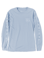 TANIOKA'S NEW Long Sleeve T-Shirt Baby Blue