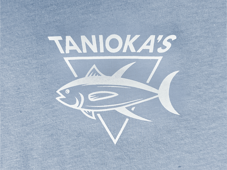 TANIOKA'S NEW Long Sleeve T-Shirt Baby Blue