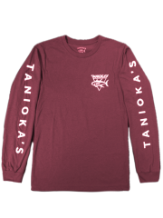 TANIOKA'S NEW Long Sleeve T-Shirt Cardinal