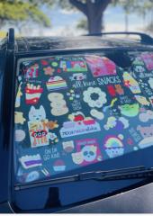 Eden In Love Car Shade All Kine Snacks