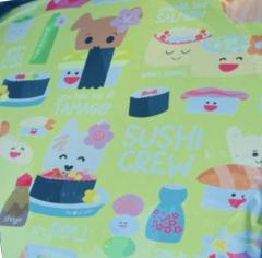 Eden In Love Car Shade Sushi Crew Chartreuse