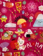 Bags Eden In Love Nylon Japan Town Fuchsia