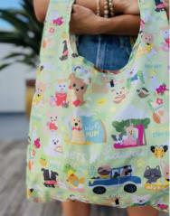 Bags Eden In Love Nylon Pets In Hawaii Green