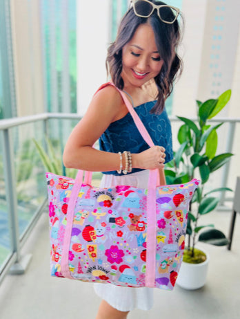 Eden In Love Weekender Japan Town Taupe