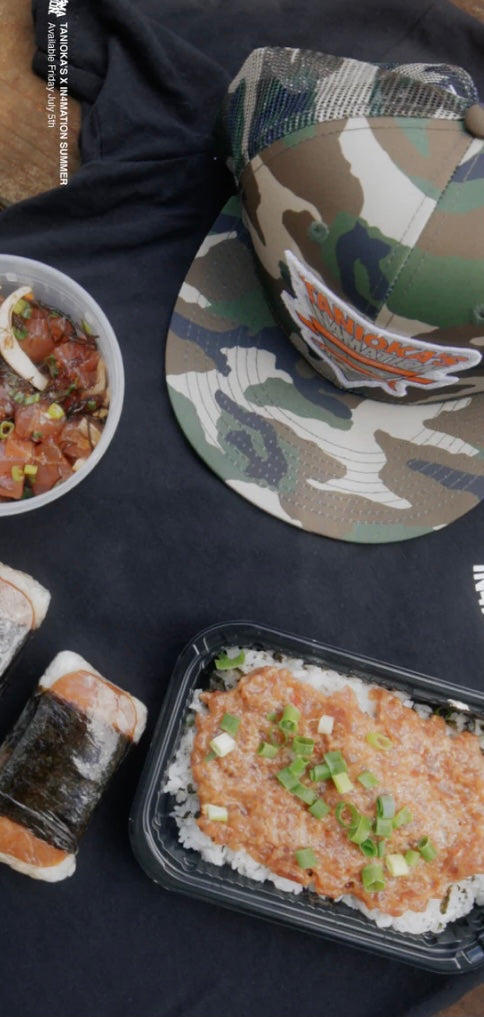 PICK UP ONLY (NO SHIPPING) Hat Tanioka’s X In4Mation Snapback CAMO