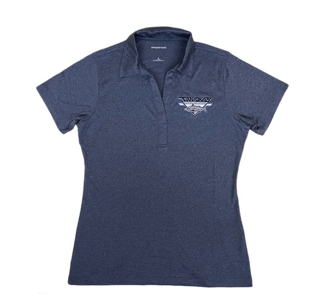 Tanioka's Lady's Logo Polo Dark Gray