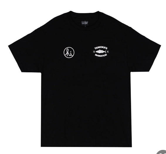Tanioka's & In4Mation T-Shirt Collab Black