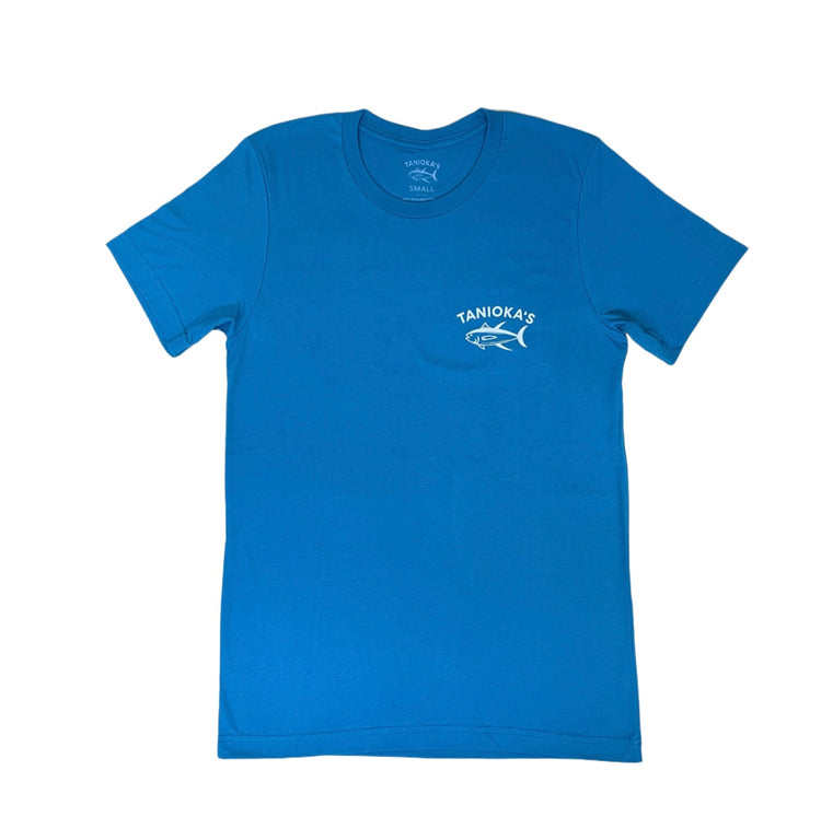 Tanioka's Serving Hawaii Since 1978 Adult T-Shirt Turquoise