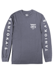 TANIOKA'S NEW Long Sleeve T-Shirt Dark Gray