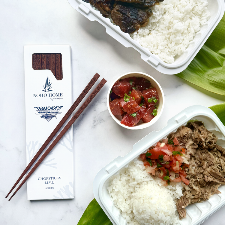 Tanioka's X Noho Home - Chopsticks Limu - Set of 5 Pair