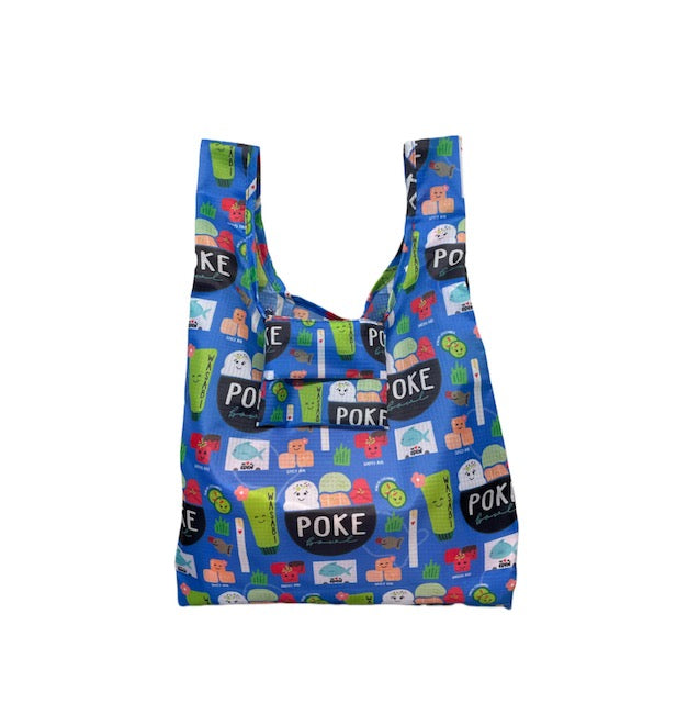 Bags Eden In Love Nylon Poke Bowl Blue