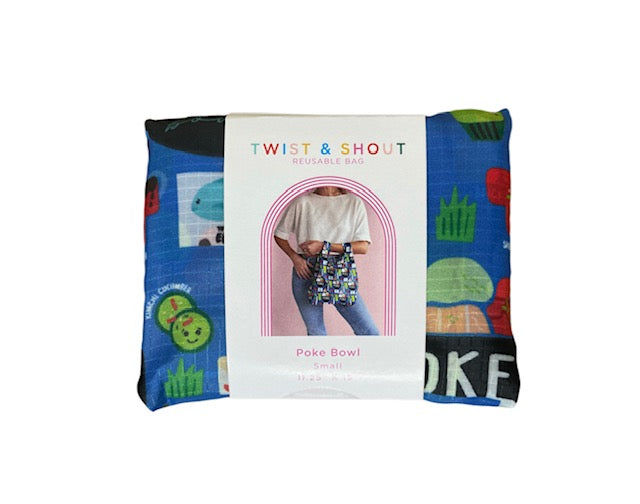 Bags Eden In Love Nylon Poke Bowl Blue
