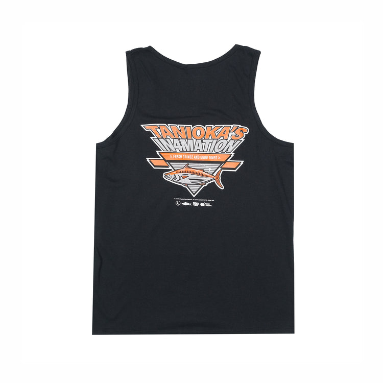 Tanioka’s X In4Mation Tank Top Logo Black w/Orange