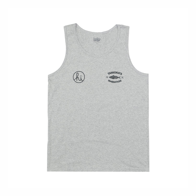 Tanioka’s X In4Mation Tank Top Logo Gray w/Orange