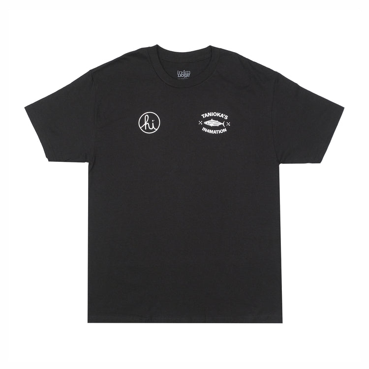 Tanioka's X In4Mation T-Shirt Logo Black w/Orange