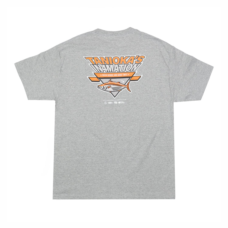 Tanioka's X In4Mation T-Shirt Logo Gray w/Orange