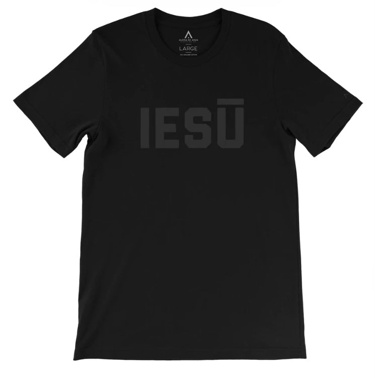 Aloha Ke Akua Shirt Iesu Black