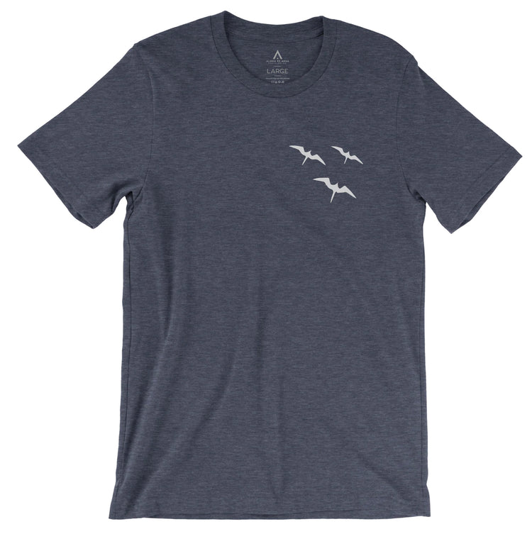 Aloha Ke Akua Shirt E Kū I luna (Rise Up) Heather Midnight