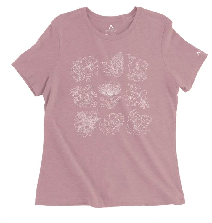 Aloha Ke Akua Women's T-shirt Nāpua Orchid