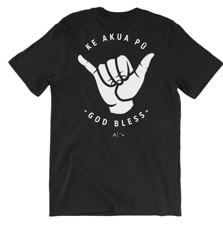 Aloha Ke Akua Shirt Ke Akua Pū - Black