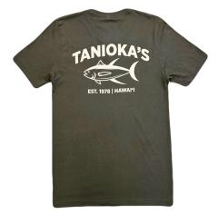 Tanioka's ESTABLISHED 1978 Adult T-Shirt Olive
