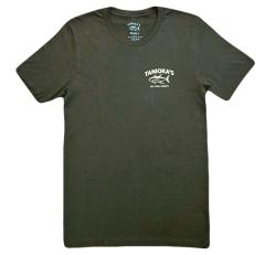 Tanioka's ESTABLISHED 1978 Adult T-Shirt Olive