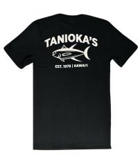 Tanioka's ESTABLISHED 1978 Adult T-Shirt Black w/Gray Lettering