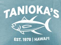 Tanioka's ESTABLISHED 1978 Women's T-Shirt Lagoon
