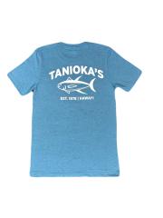 Tanioka's ESTABLISHED 1978 Adult T-Shirt Teal Heather