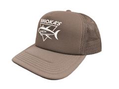 PICK UP ONLY (NO SHIPPING) Hat Tanioka's NEW Trucker Brown