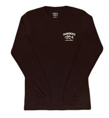 TANIOKA'S Long Sleeve T-Shirt EST Black w/Gray Lettering