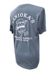 Tanioka's Musubi Man T-Shirt Slate