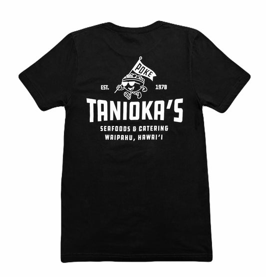 Tanioka's Poke Bowl Character T-Shirt Black