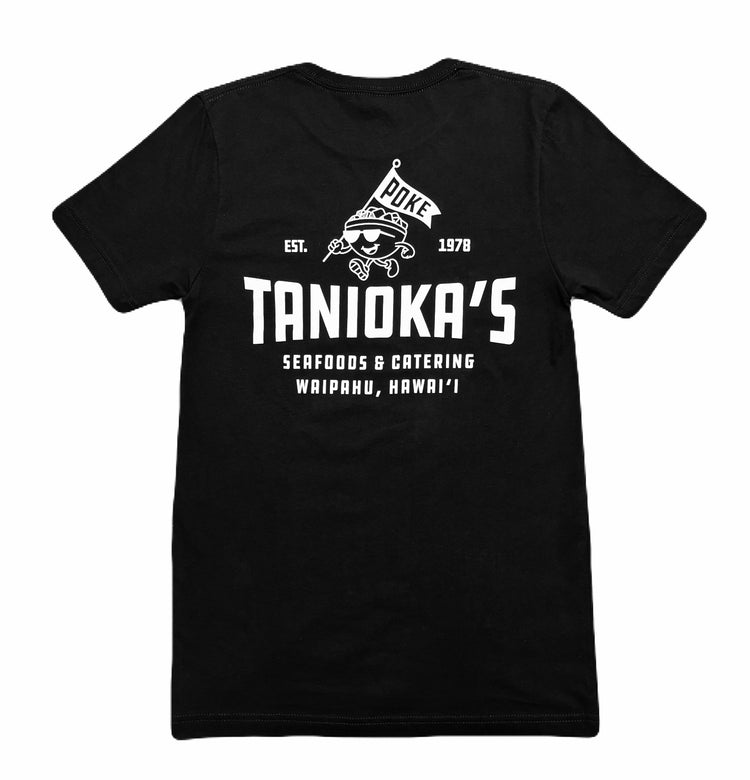 Tanioka's Poke Bowl Character T-Shirt Black
