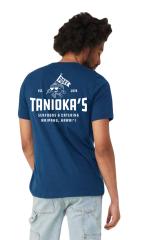 Tanioka's Poke Bowl Character T-Shirt Blue Cool
