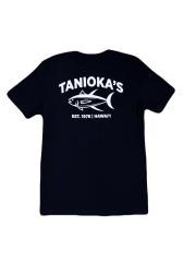 Tanioka's ESTABLISHED 1978 Adult T-Shirt Black w/White Lettering