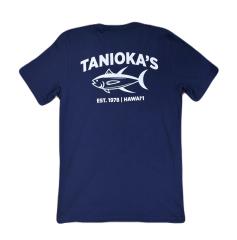 Tanioka's ESTABLISHED 1978 Adult T-Shirt Navy