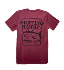 Tanioka's Serving Hawaii Since 1978 Adult T-Shirt Cardinal