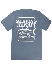 Tanioka's Serving Hawaii Since 1978 Adult T-Shirt Slate