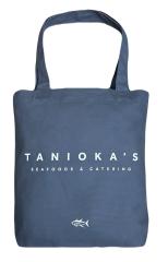 TANIOKA'S Canvas Tote Blue Jean