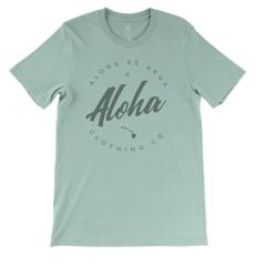 Aloha Ke Akua Shirt Aloha Nui Heather Green