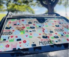 Eden In Love Car Shade All Kine Musubi Creamsicle