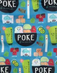 PICK UP ONLY (NO SHIPPING) Eden In Love Cooler Bag RECTANGLE Poke Bowl Teal