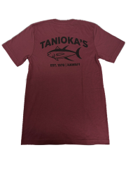 Tanioka's ESTABLISHED 1978 Adult T-Shirt Cardinal